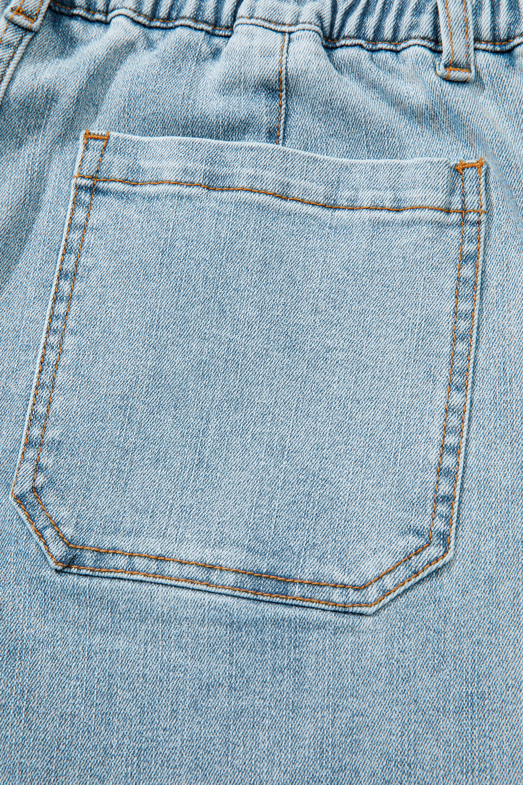 Beau Blue Solid Full-Length Regular Pocket Detail Wholesale Denim Jeans