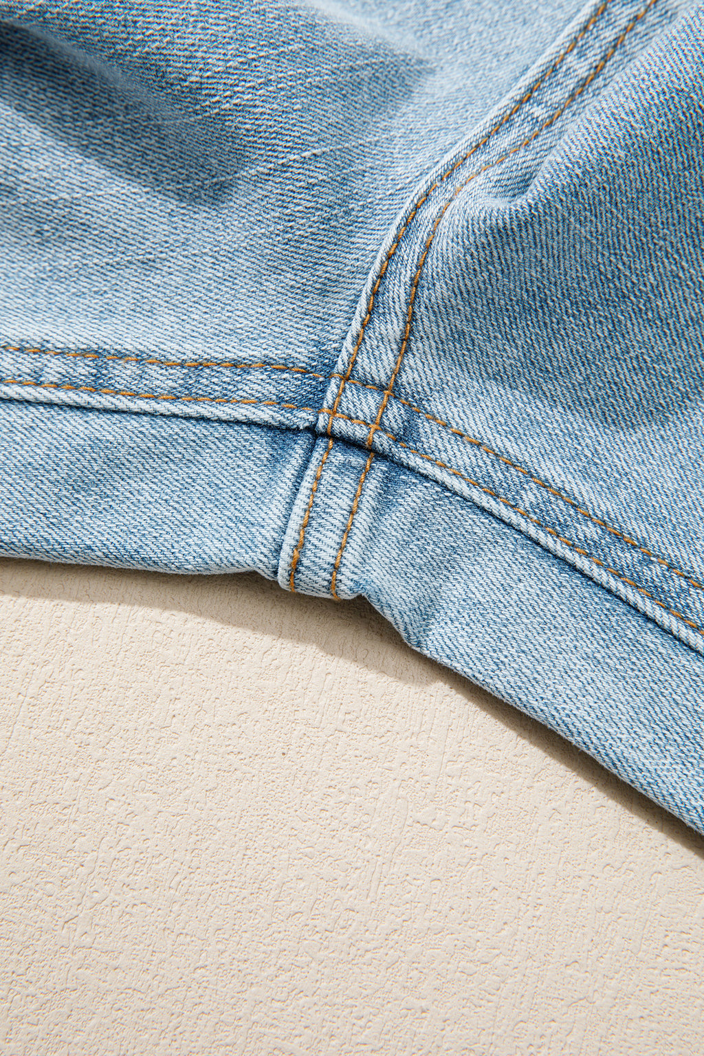 Beau Blue Solid Full-Length Regular Pocket Detail Wholesale Denim Jeans