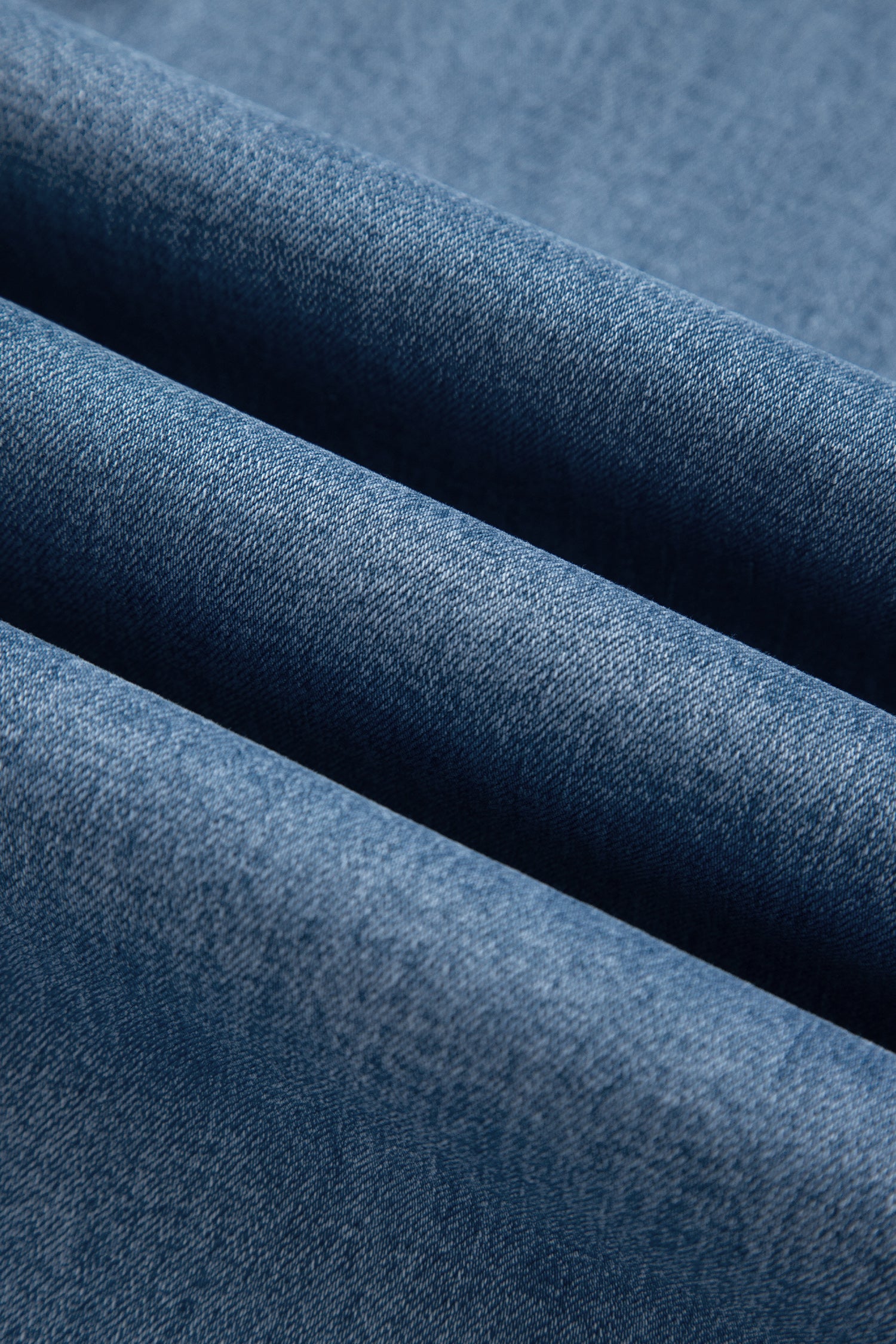 Coffee Side Seam Rivet Detail Ankle Length Casual Jeans