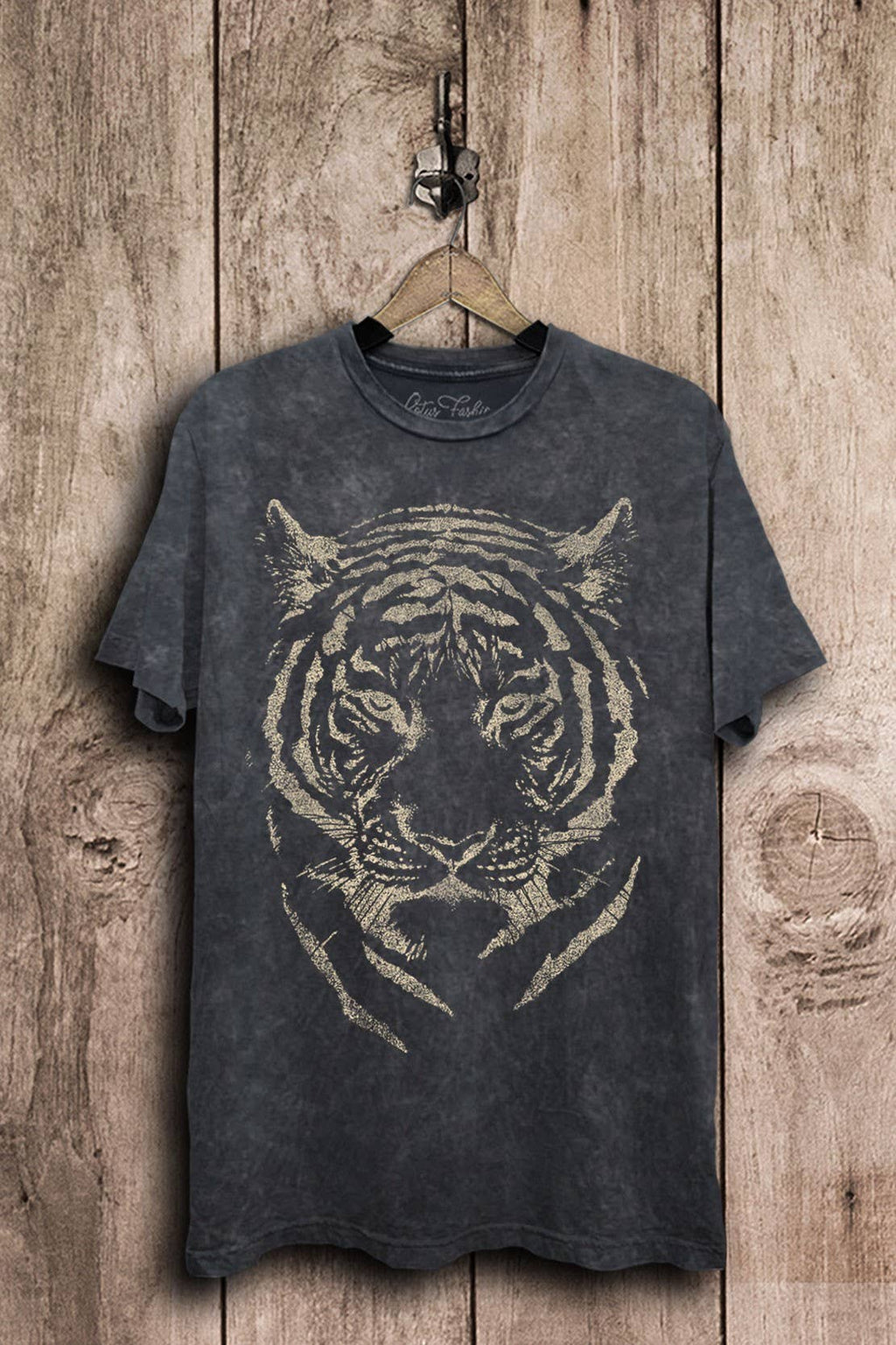 Tiger Face Graphic Top