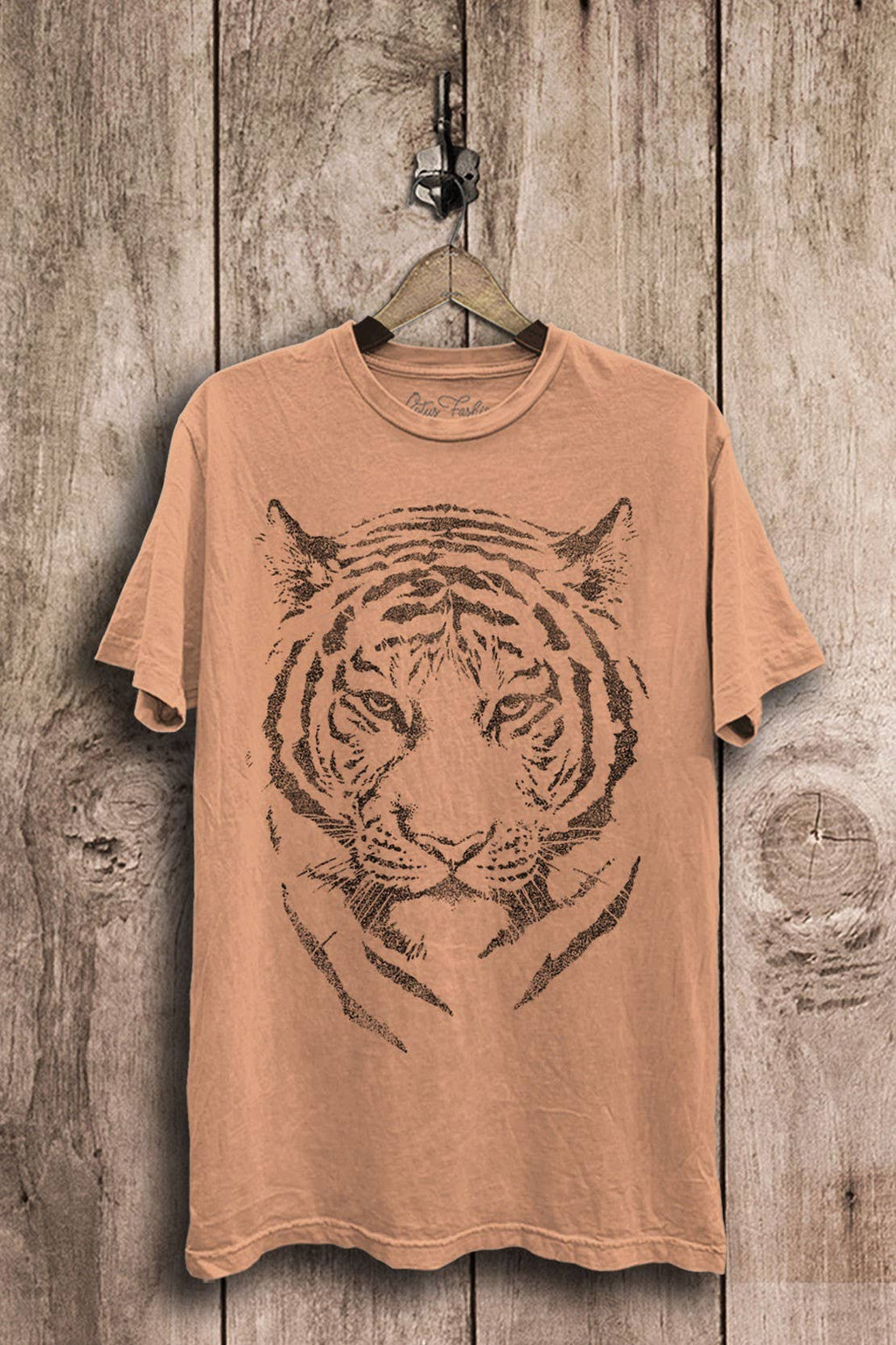 Tiger Face Graphic Top