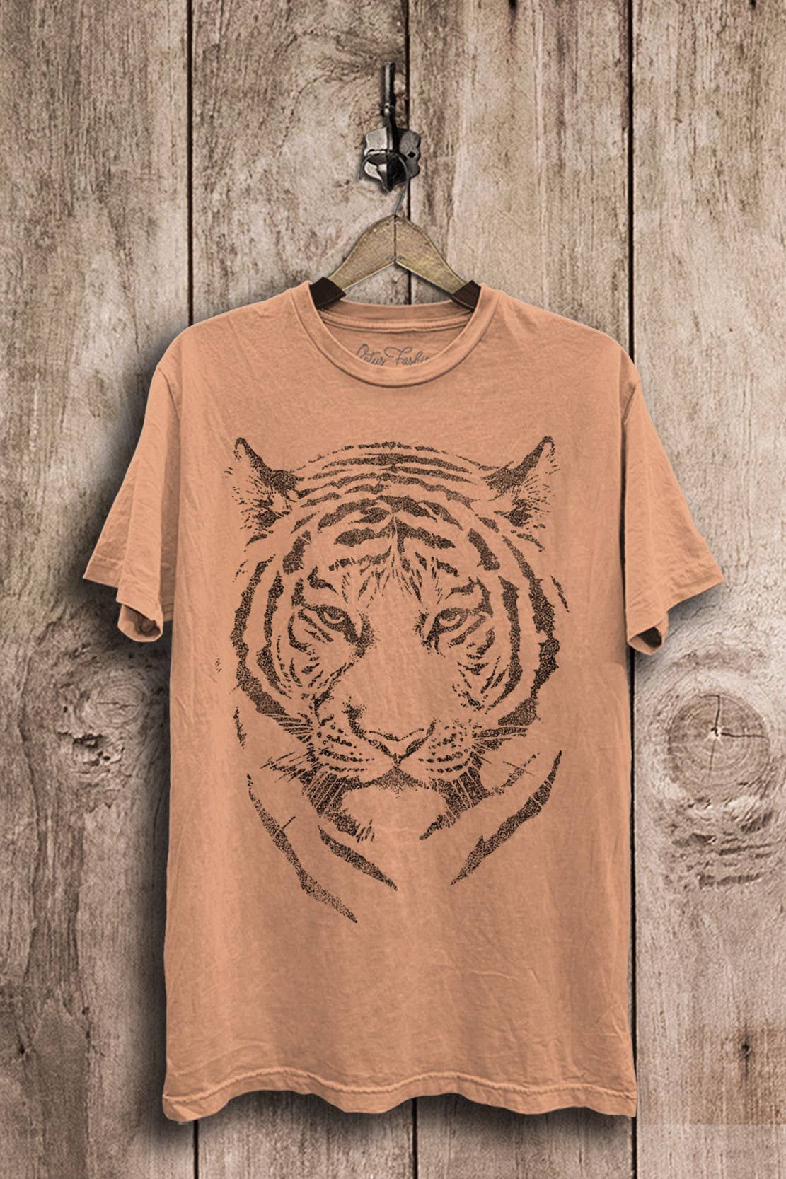 Tiger Face Graphic Top