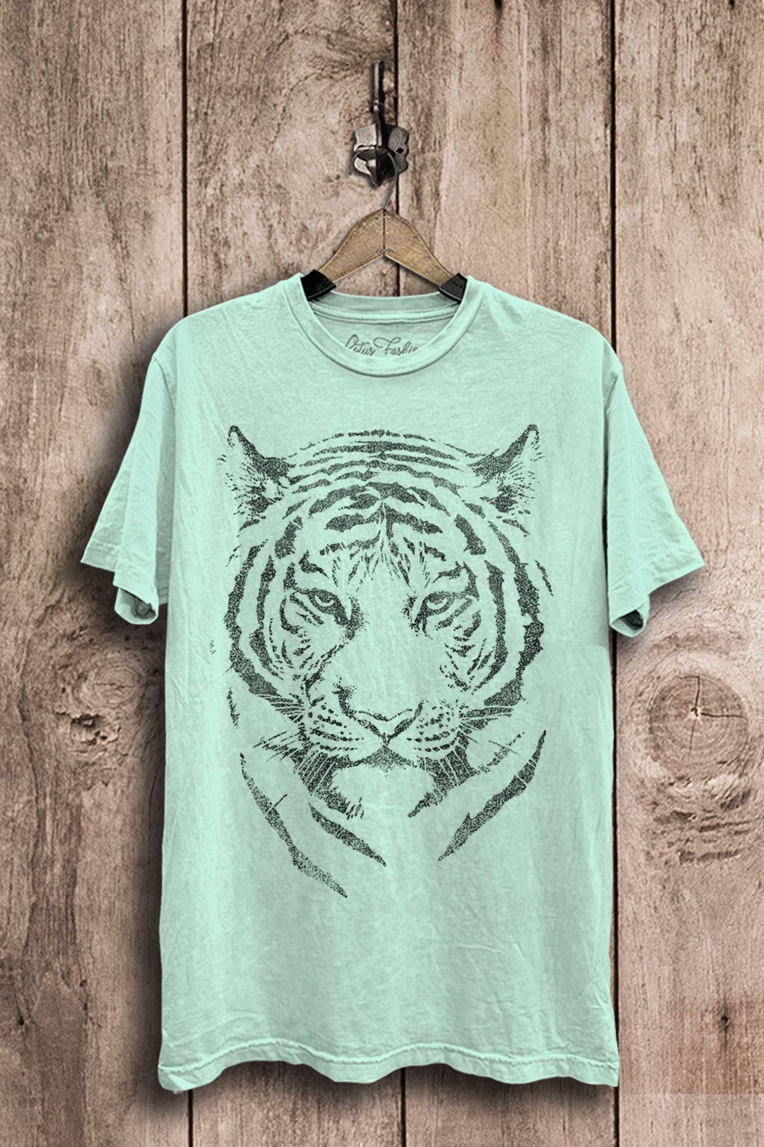 Tiger Face Graphic Top