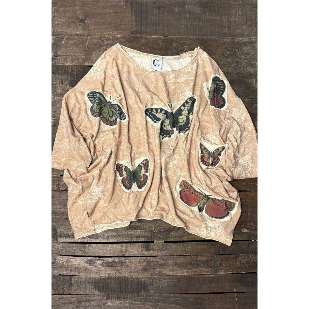 Jaded Gypsy Be Free Top -Tan