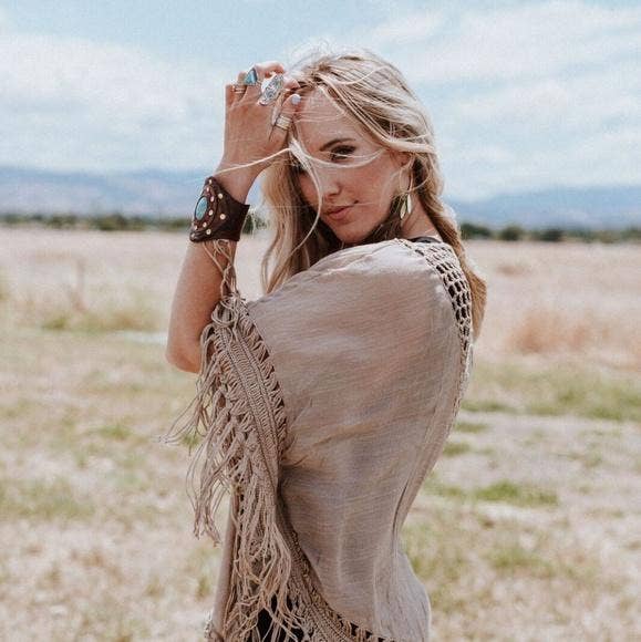 Dreamy Macramé Kimono - Mocha