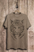 Tiger Face Graphic Top