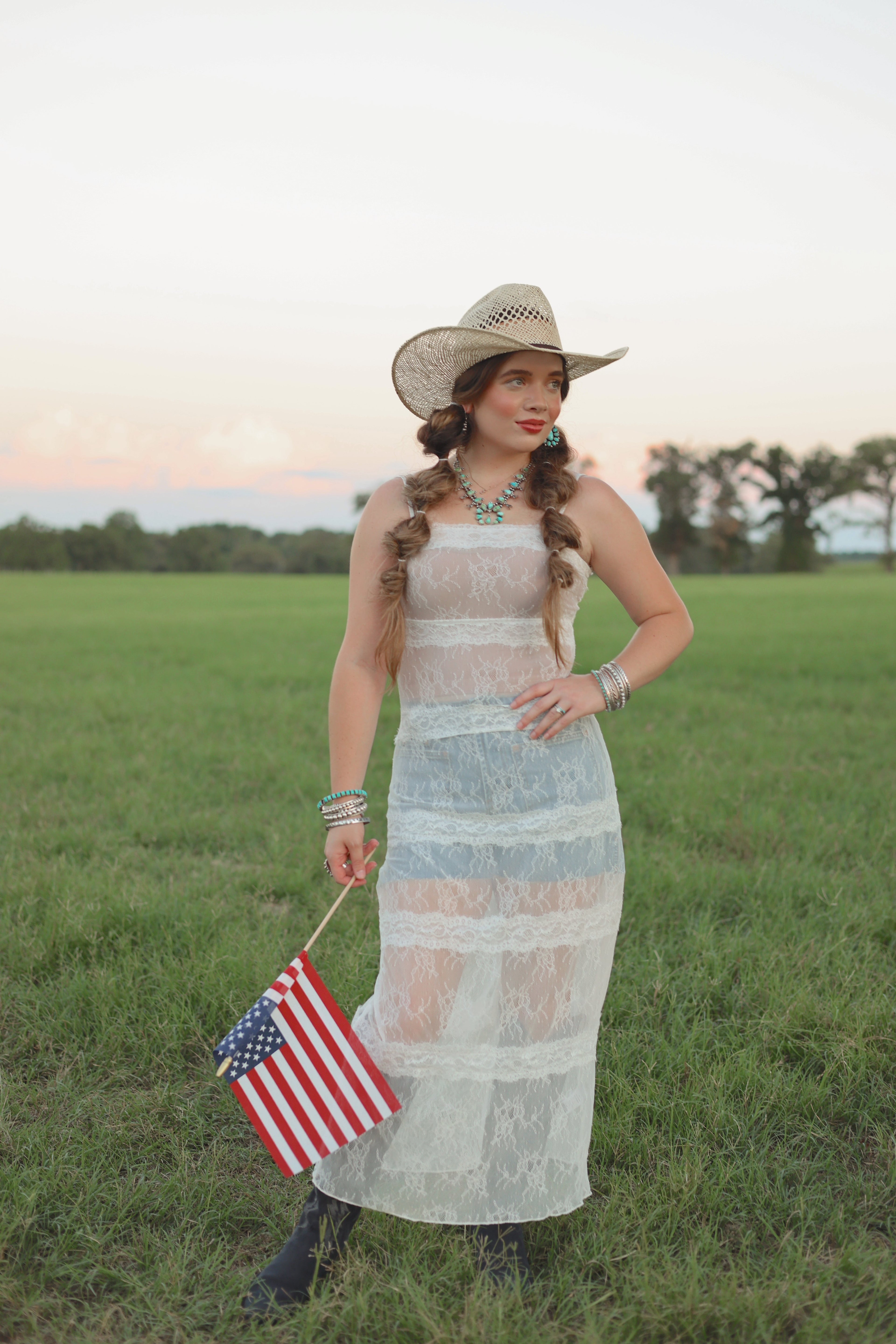 The Lorna Lace Maxi Dress