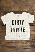 Jaded Gypsy Dirty Hippie Tee - Parchment