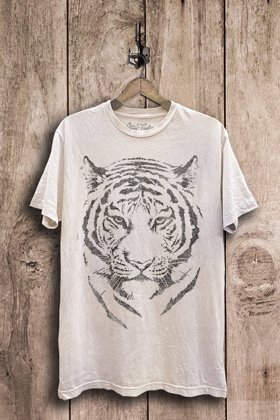 Tiger Face Graphic Top