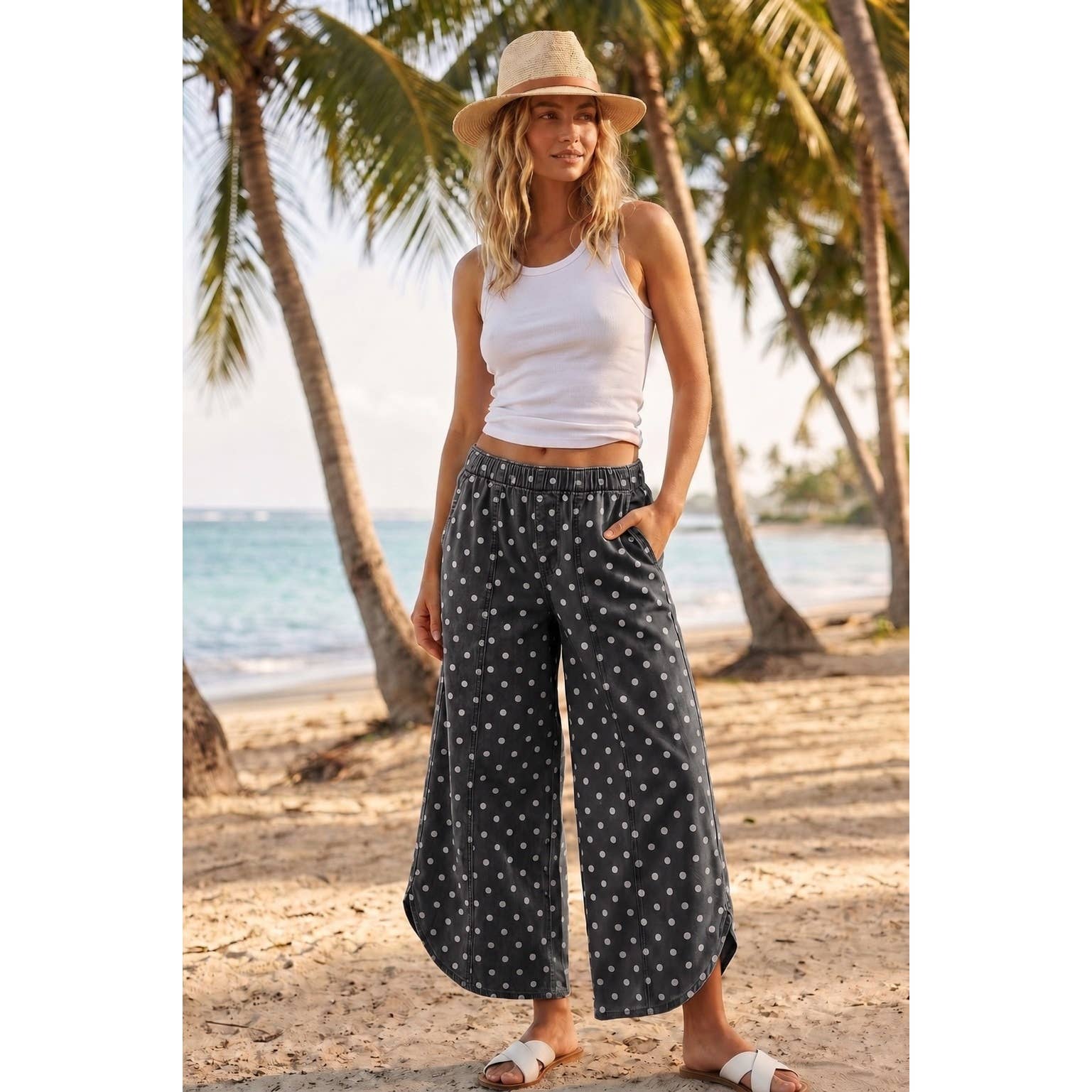 Tulip Washed Camo Relaxed Fit Jean