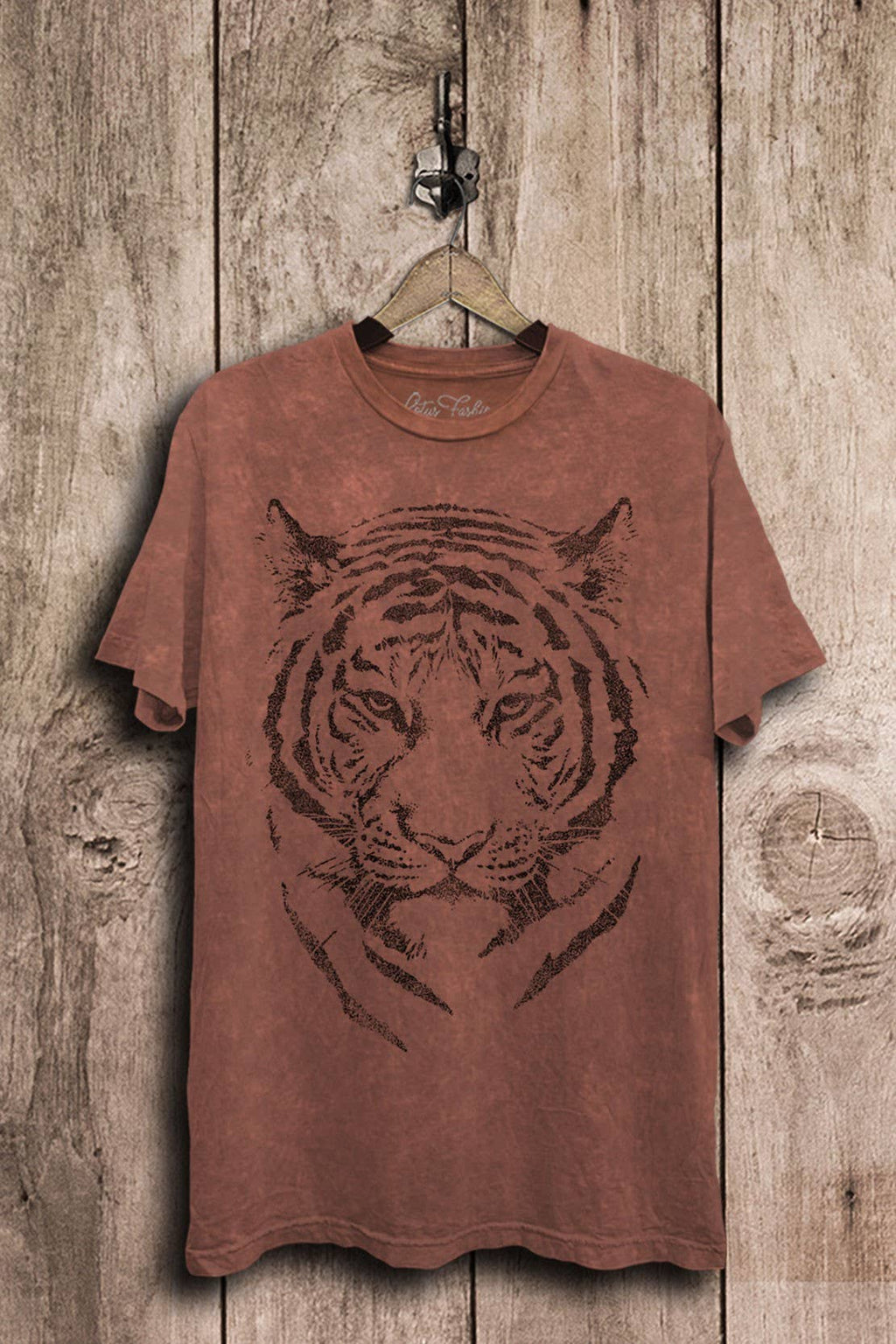 Tiger Face Graphic Top